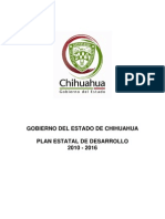 Plan Estatal Chihuahua 2010-2016