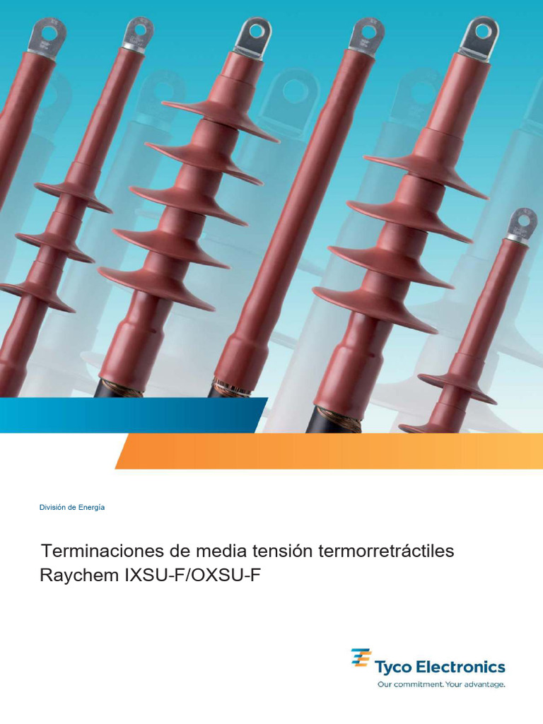 Terminaciones Raychem IXSU-F/OXSU-F | PDF | Aislador (Electricidad ...