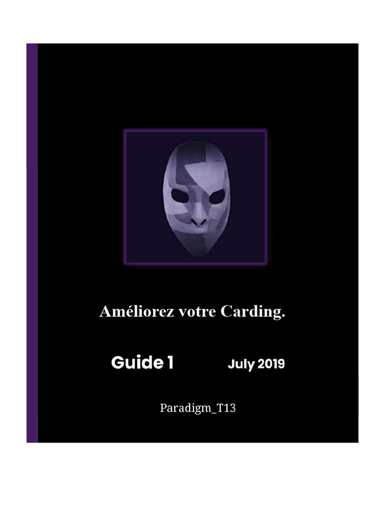 Guide Complet sur le Carding en Ligne | PDF | Serveur proxy | Machine ...