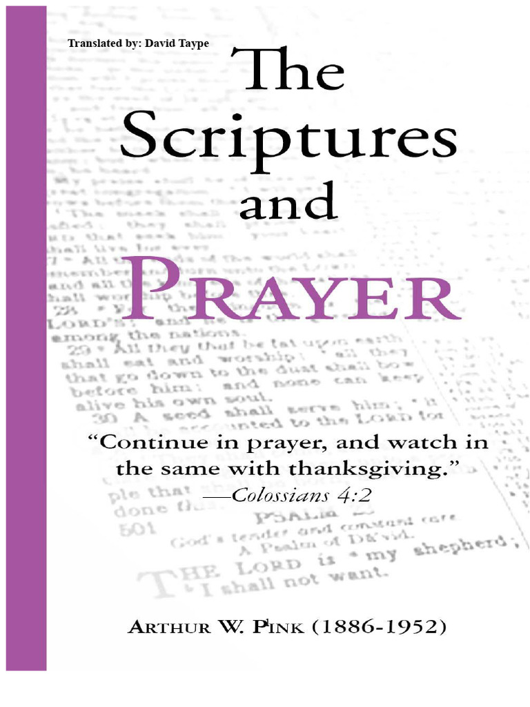Importance of Prayer in Christian Life | PDF | Prayer | God