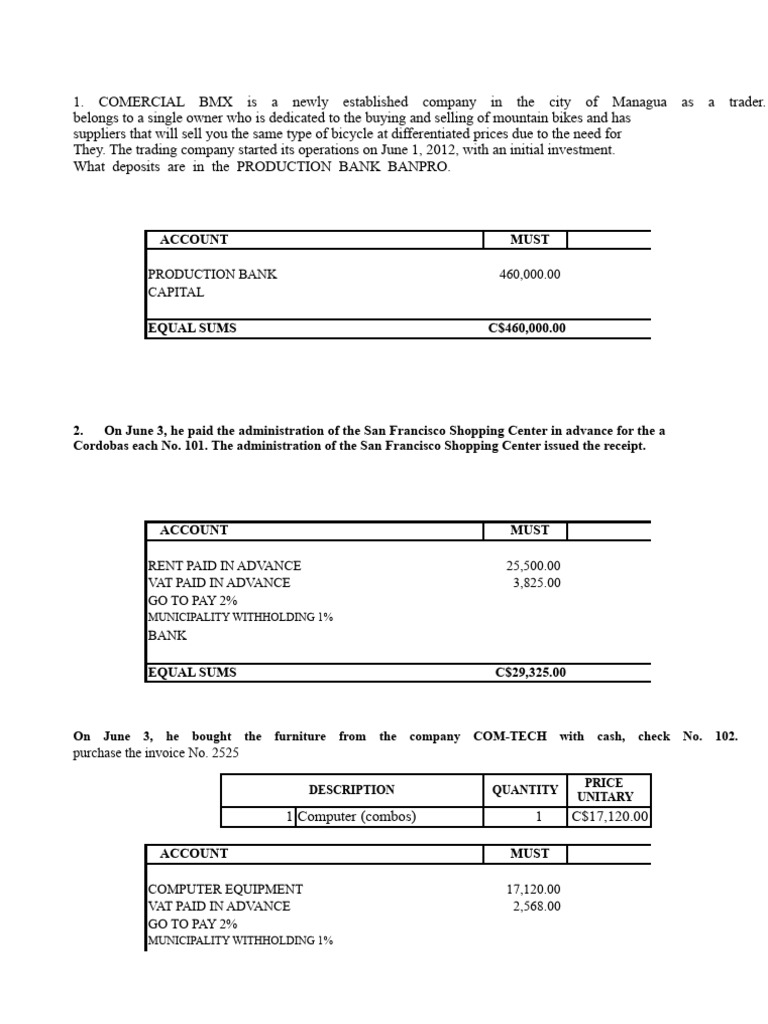 Accounting 2 | PDF | Depreciation | Salary