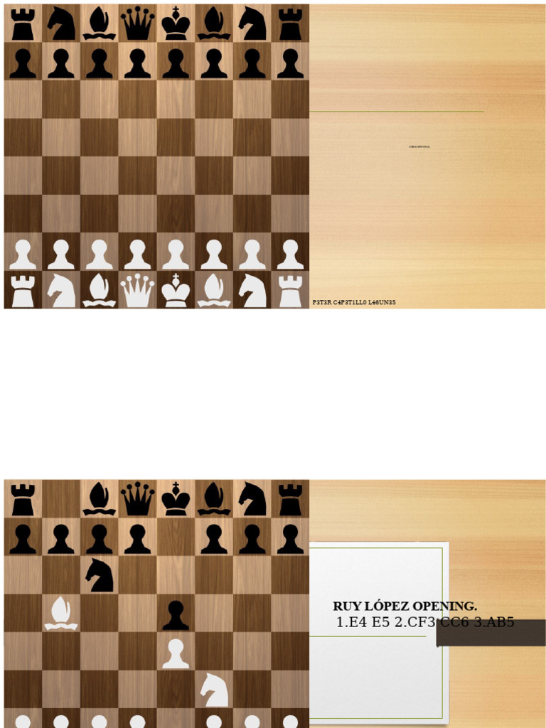 Chess Openings | PDF | Chess Openings | Traditional Board Games