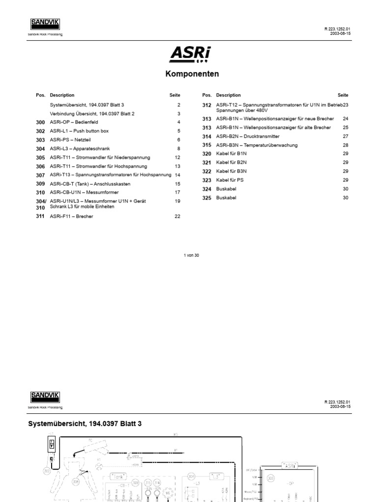 R223-1252 - ASRi Komponenten | PDF