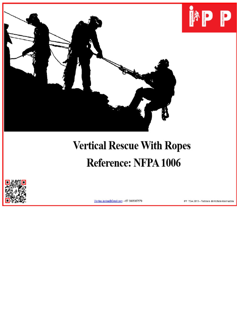 Vertical Rescue Techniques and Standards | PDF | Knot | Anchor