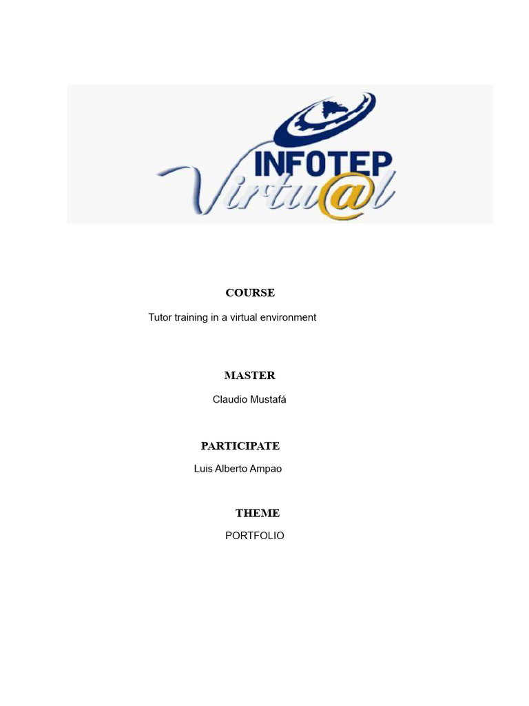 Virtual Tutor Training Course Overview | PDF | Human Resource ...