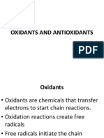 Oxidants and Antioxidants