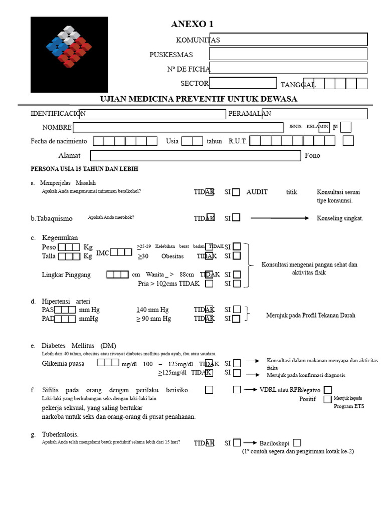 Formulir Empa | PDF