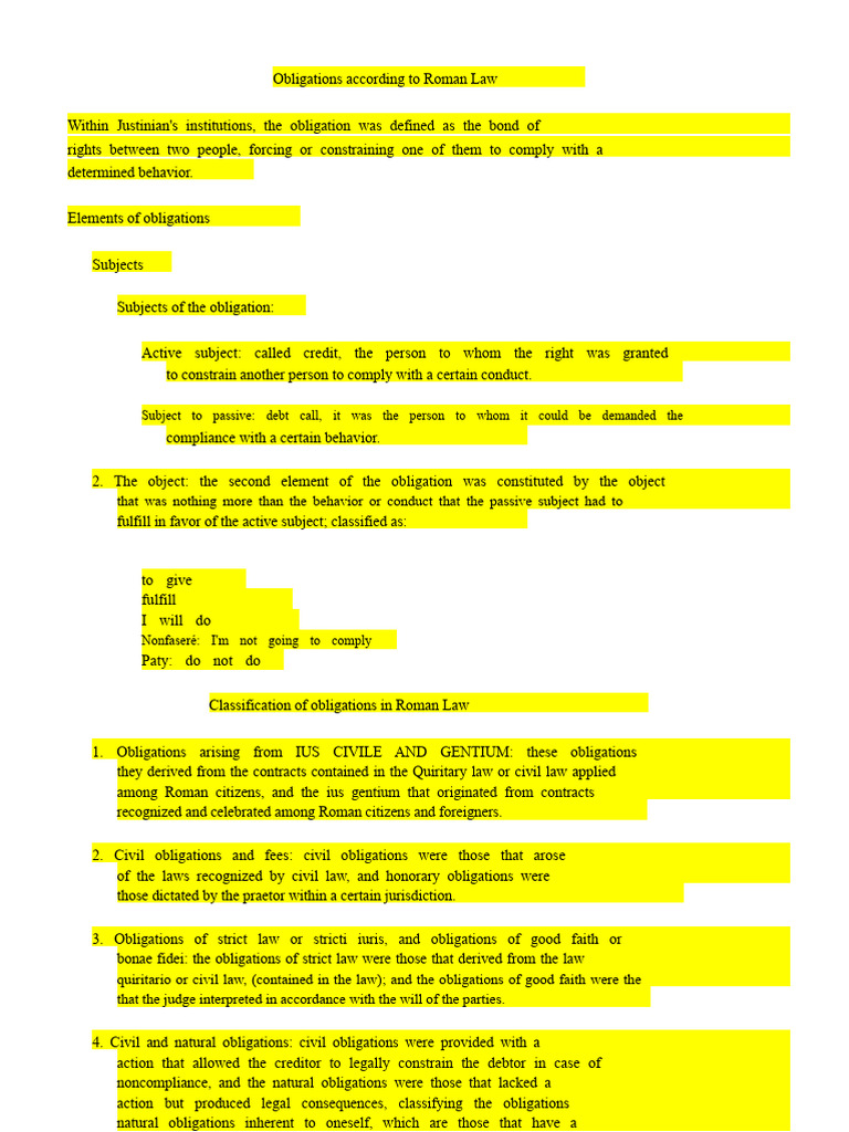 Final Exam. Roman Law | PDF | Will And Testament | Roman Law