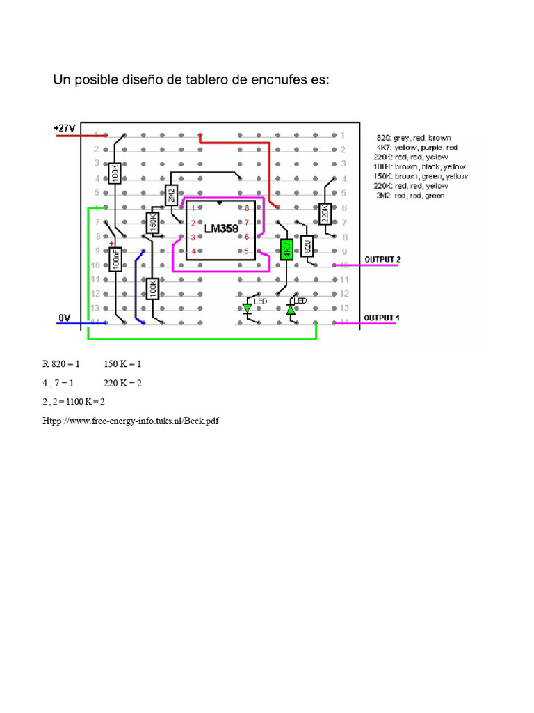 Schema Für Zapper Mit Tafel | PDF