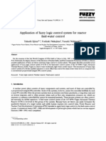 Aplicación de Sistema Difuso de Control Lógico para El Reactor