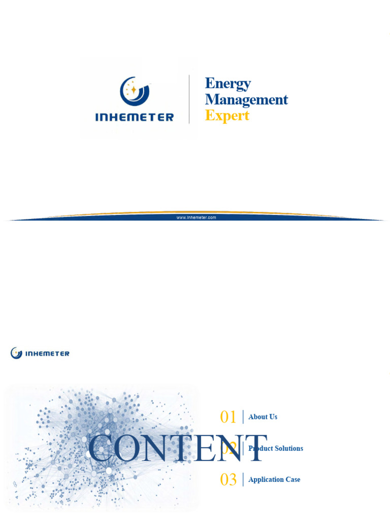 Energy Management Solutions by INHEMETER | PDF | Insulator (Electricity ...