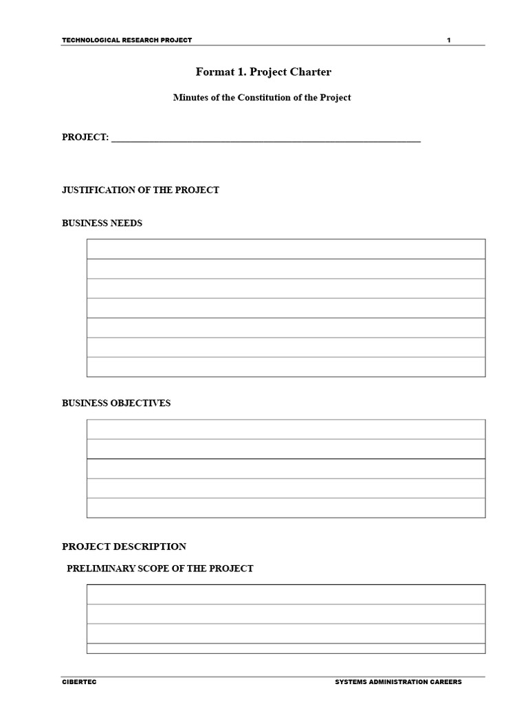 Templates Formats For Project Management | PDF | Use Case | System