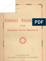 Benjamin Vicuña Mackenna - Cronicas Viñamarinas