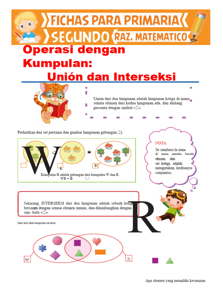 Operasi Himpunan: Union dan Interseksi | PDF