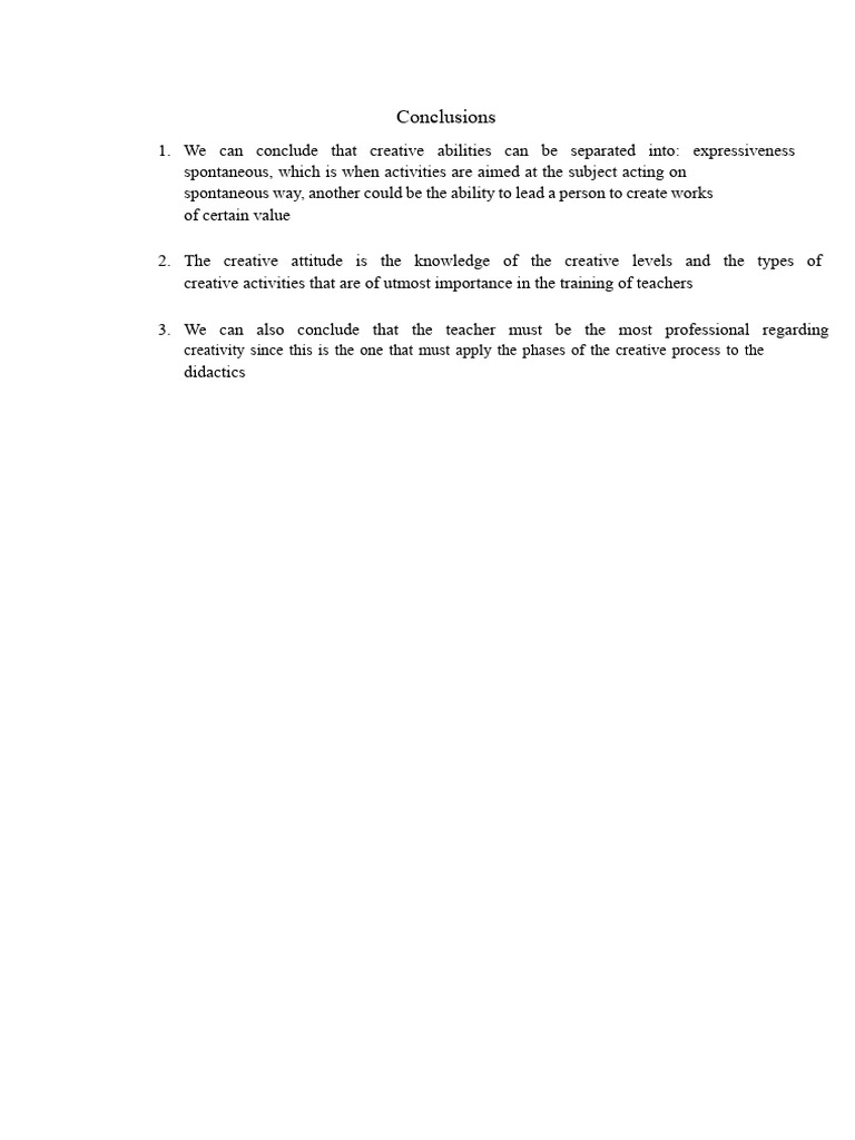 Conclusions and Glossary | PDF
