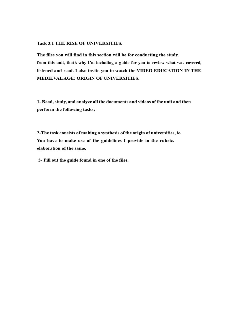 Origin and Mission of UASD Universities | PDF | University
