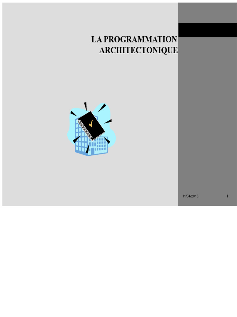 Programmation Architecturale Détaillée | PDF | Environnement naturel ...