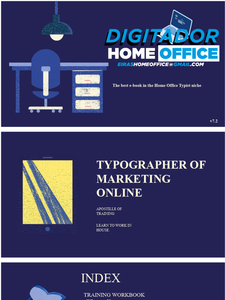 Home Office Typist E-Book Guide | PDF | Facebook | Html