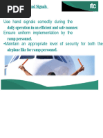 Aircraft Marshalling Signals Guide | PDF | Hand | Transport