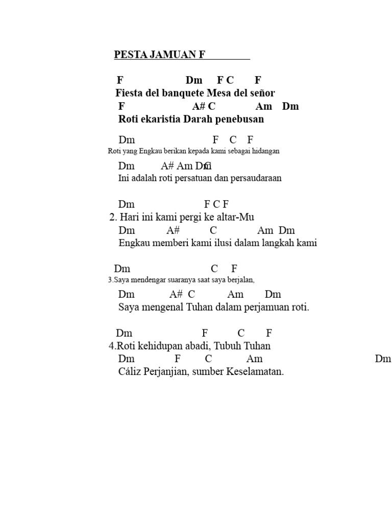 Roti Ekaristi: Perjamuan Keselamatan | PDF
