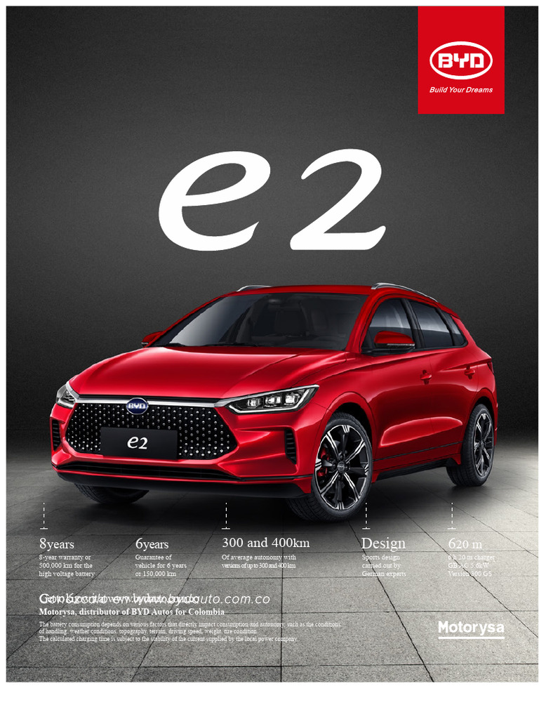 BYD Auto Specifications and Features Guide | PDF | Battery Charger ...