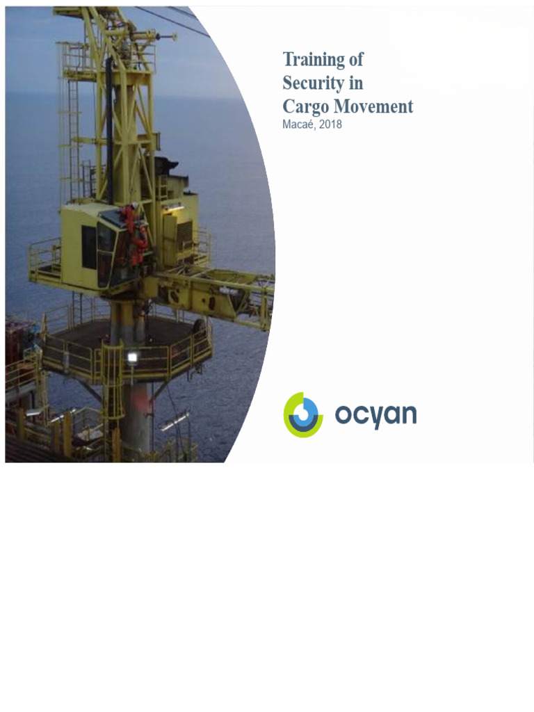 Cargo Movement Safety Training Guide | PDF | Occupational Safety And ...