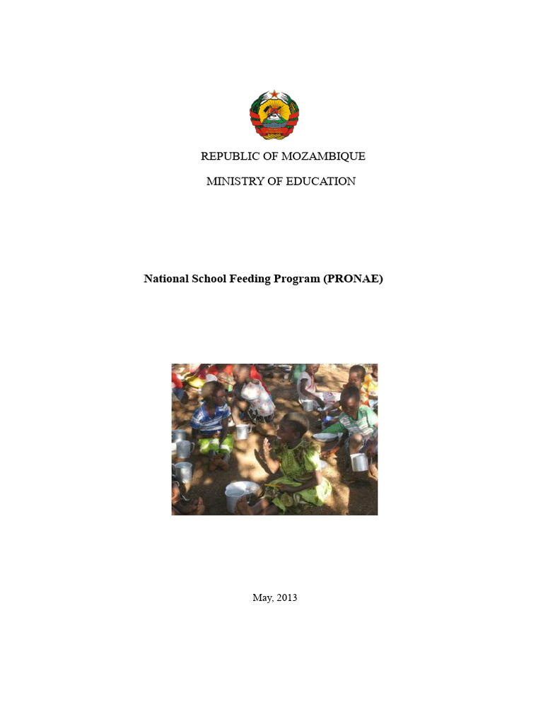 Mozambique National School Feeding Program | PDF | Malnutrition ...