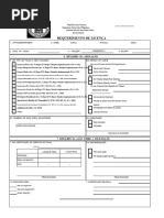 Formulário de Requerimentos Diversos RD | PDF