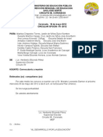 75- 2012 Convocatoria directores Reunión Ministro Educación