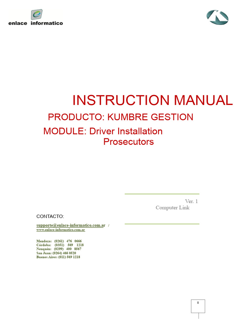 Kumbre Driver Installation Guide | PDF | Personal Computers | Invoice