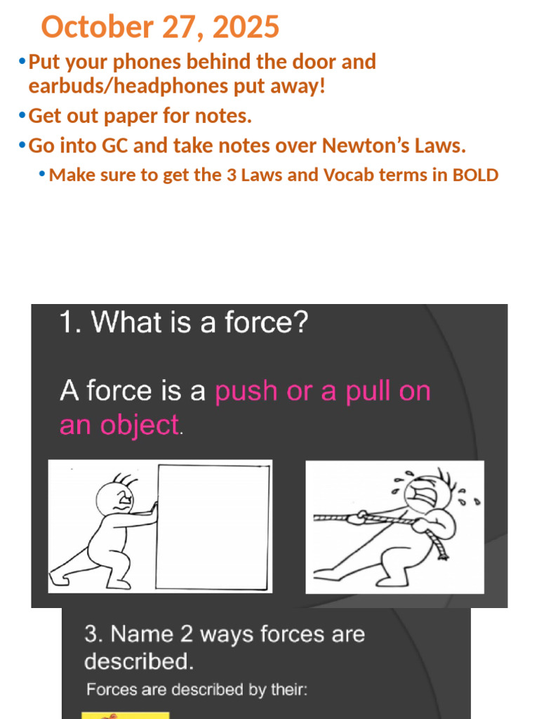 Force and Newtons Laws 25 | PDF | Force | Weight