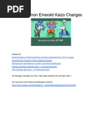 Emerald Kaizo Nuzlocke Guide | PDF | Pokémon | Nintendo Franchises
