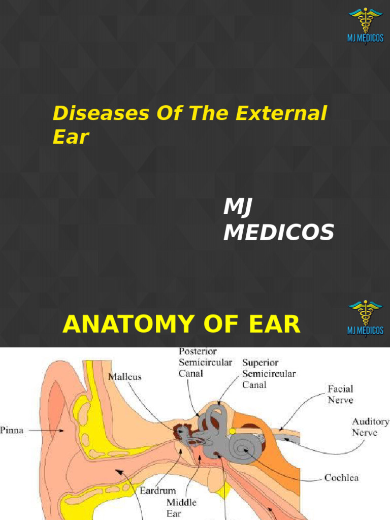 External Ear Diseases and Treatments | PDF | Ear | Candidiasis