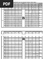 Timetable - 2026 Jce Exam | PDF