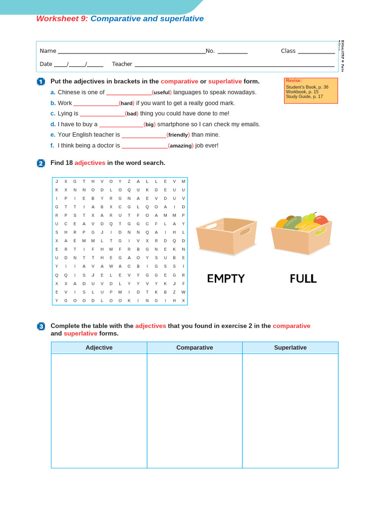 Comparative Superlative | PDF | Adjective | Morphology