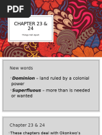 Chapter 22 Analysis of Things Fall Apart | PDF