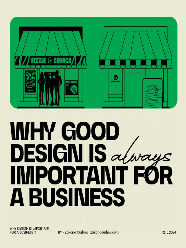 Why Good Design Is Always Important For A Business 1739217411 | PDF