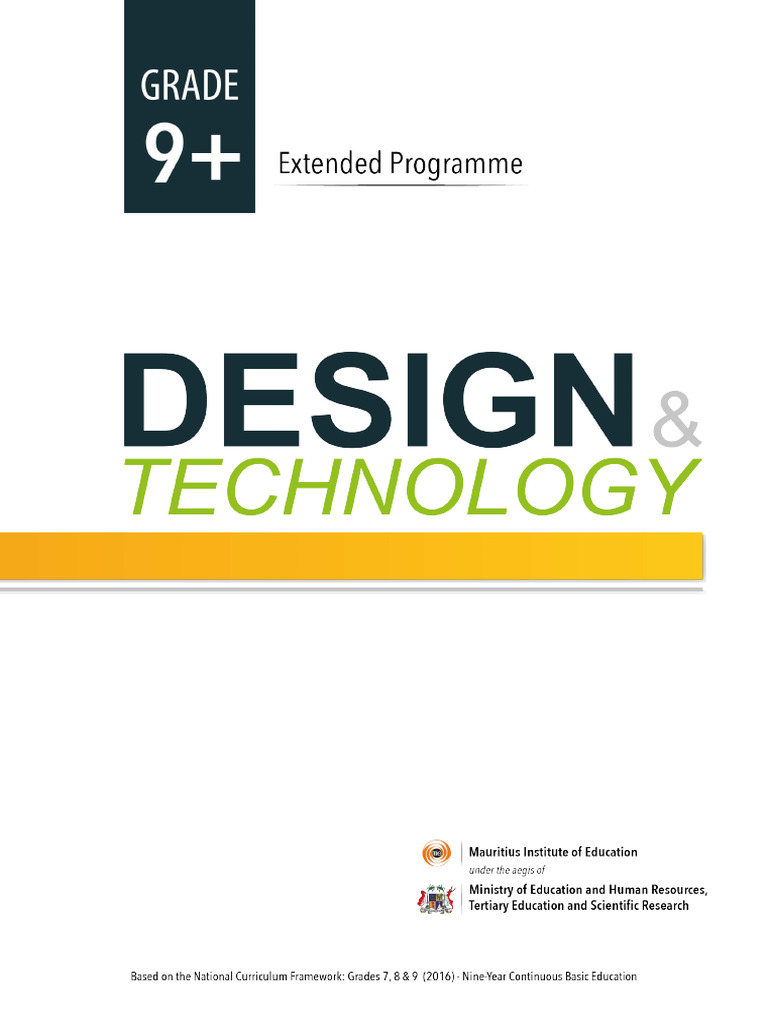 Grade 9 Plus Design & Technology Guide | PDF | Recycling | Sustainable ...