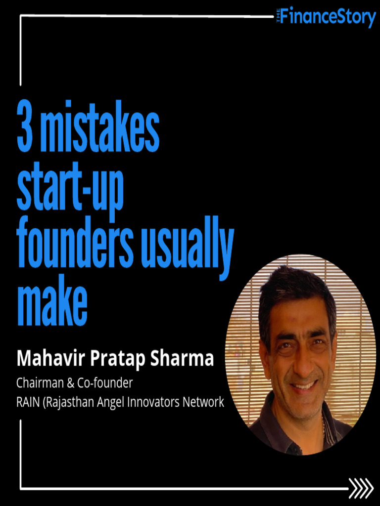 3 Common Mistakes Start-Up Founders Make | PDF