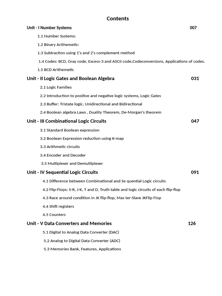 Contents DTE | PDF