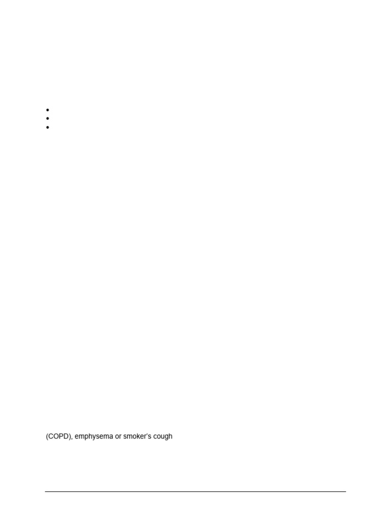 Guaiphenesin Product Information Guide | PDF | Chronic Obstructive ...