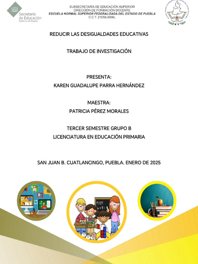 Estrategias para Reducir Desigualdades Educativas | PDF | Aprendizaje ...