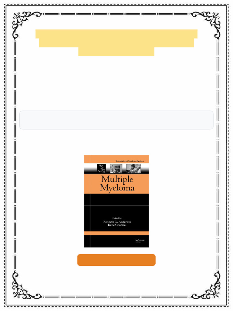 66356 | PDF | Multiple Myeloma | Methodology