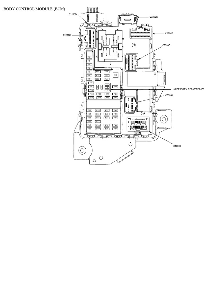 Module de Contrôle de Carrosserie BCM | PDF