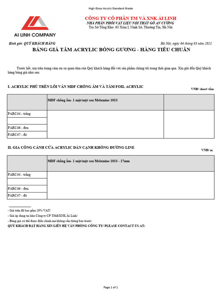AcrylicTC Ver1.2021 | PDF