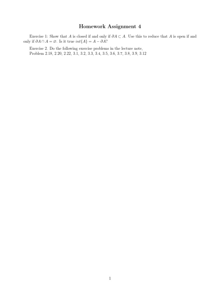 Homework 04 | PDF