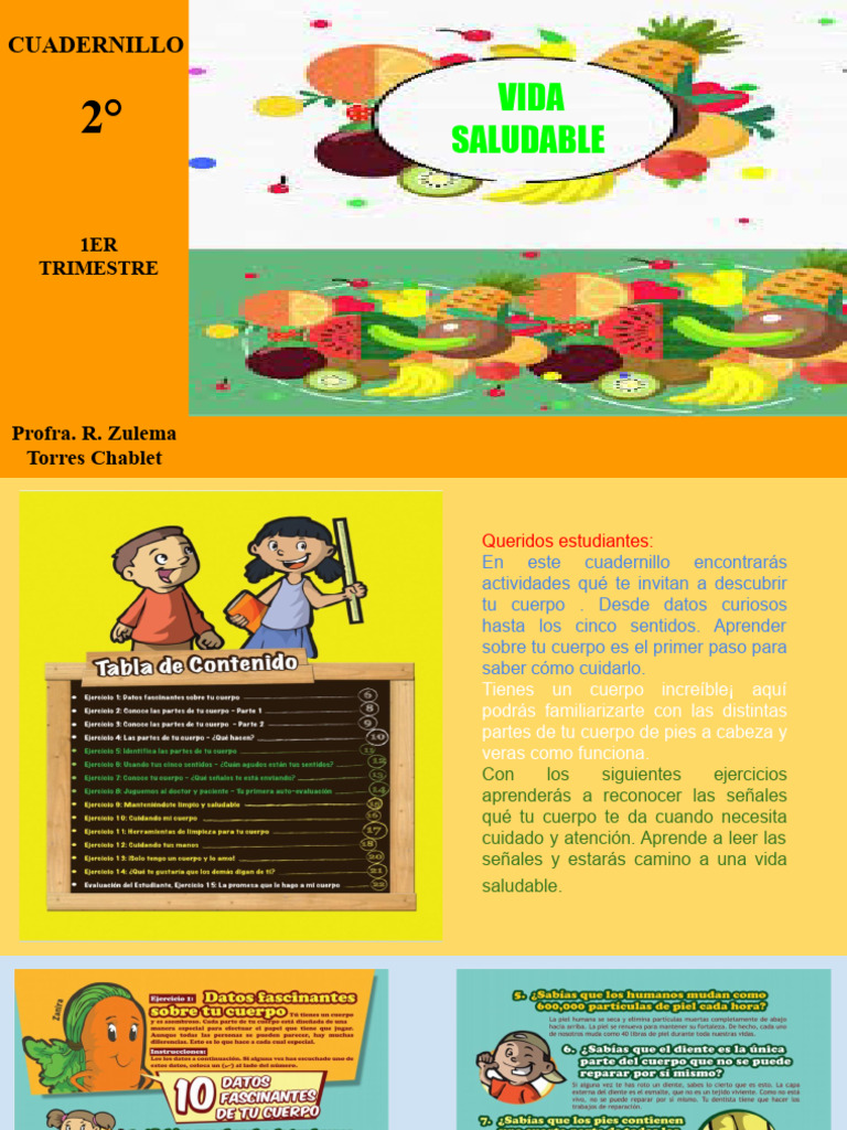 Actividades para una Vida Saludable | PDF
