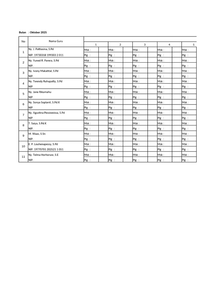 Absen | PDF