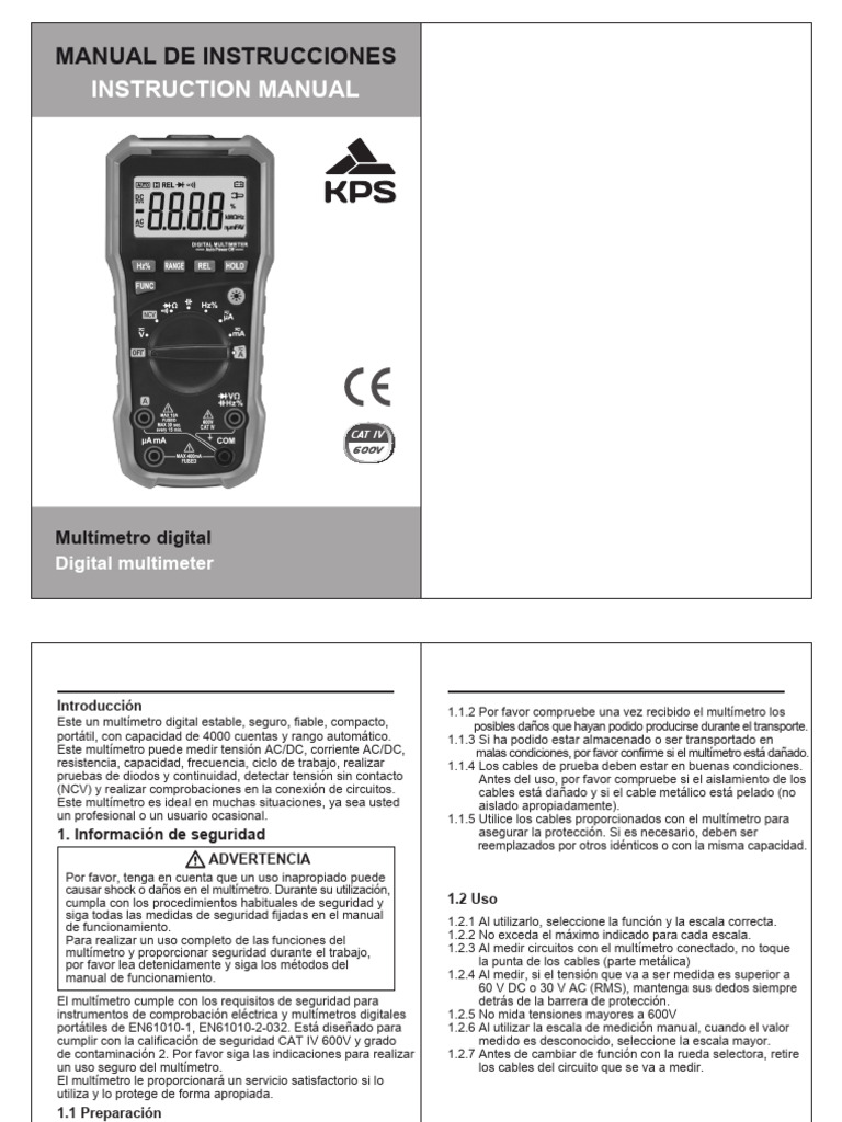 Manual Kps | PDF | Aislador (Electricidad) | Resistor