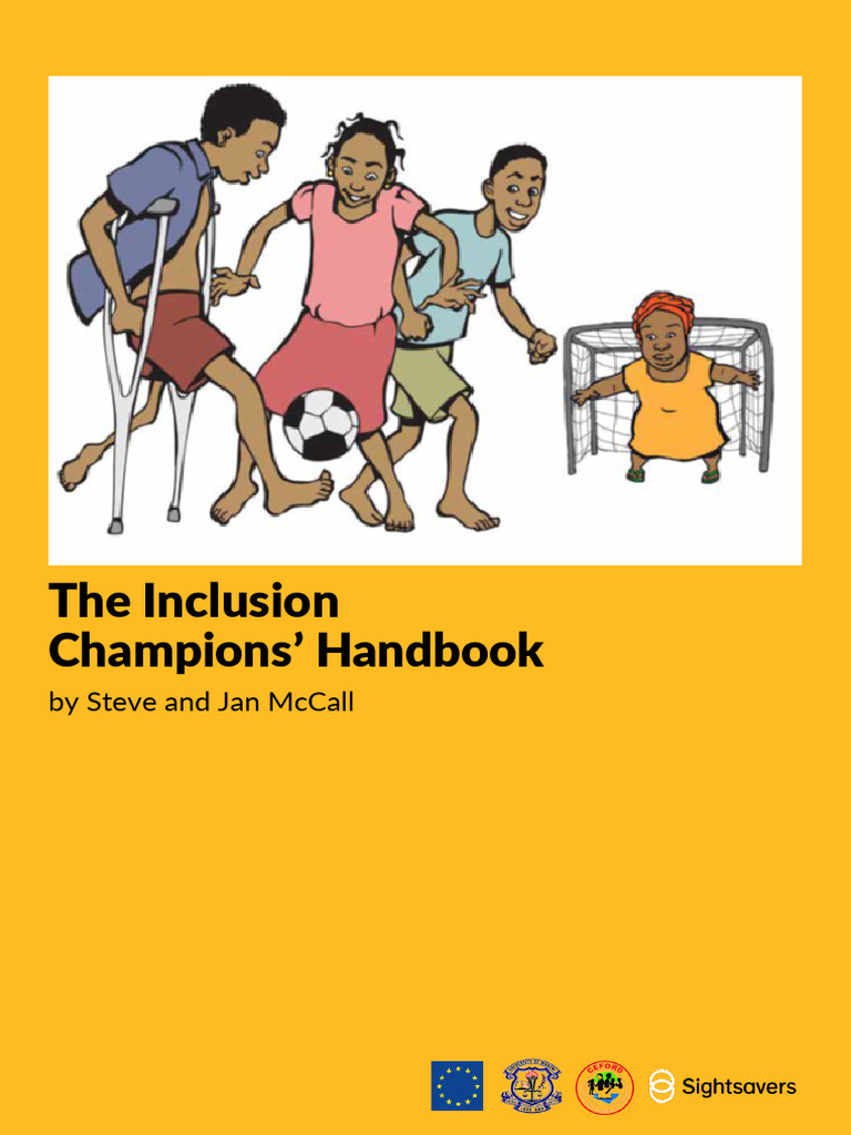 Inclusion Champions Handbook Guide | PDF | Visual Impairment ...